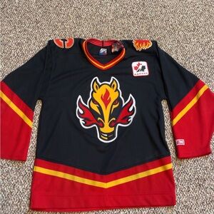 Vintage Calgary flames jersey